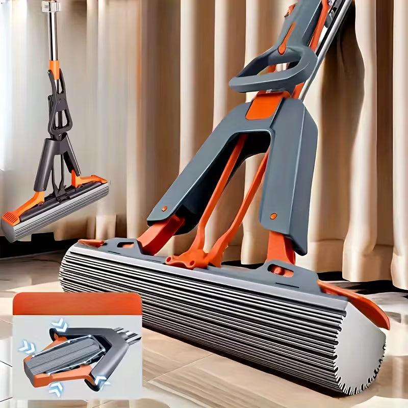 "ככה זה כשלא צריך לסחוט בידיים!" ספוגית ניקוי מתקדמת